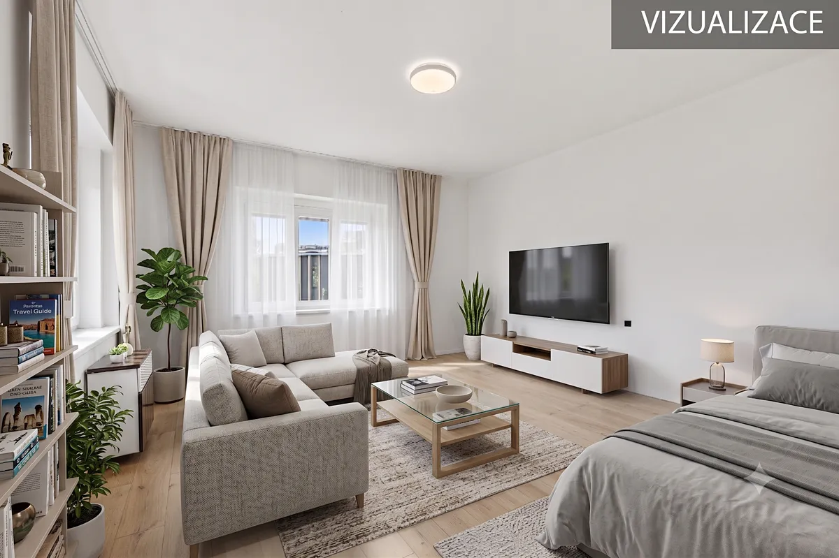 Prodej bytu 1+1 43 m²